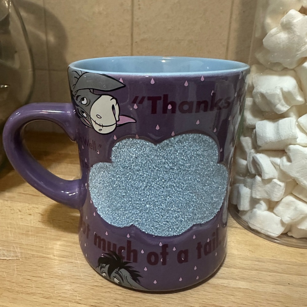 Purple and Blue Eeyore Mug